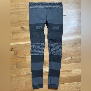 Alexander Wang x H&M Grey Pant Leggings with Logo